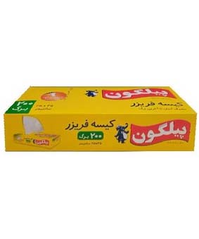 کیسه فریزر پیلگون جعبه ای 200عددی