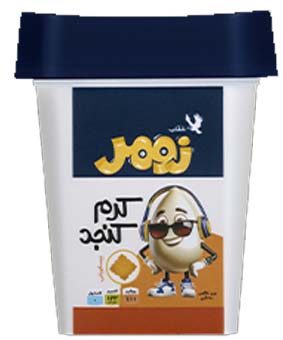 کرم کنجد زومر ساده 250گرمی