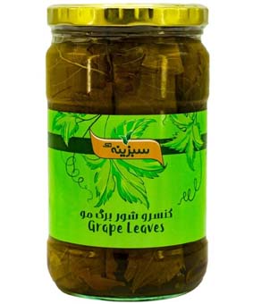 کنسرو برگ مو سبزینه تک 620گرمی