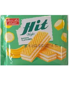 ویفر هیت شیرین عسل موزی 50گرمی