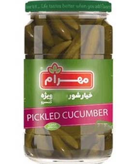 خیارشور ویژه مهرام 650گرمی