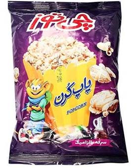 پاپ کرن سرکه چی توز 100گرمی
